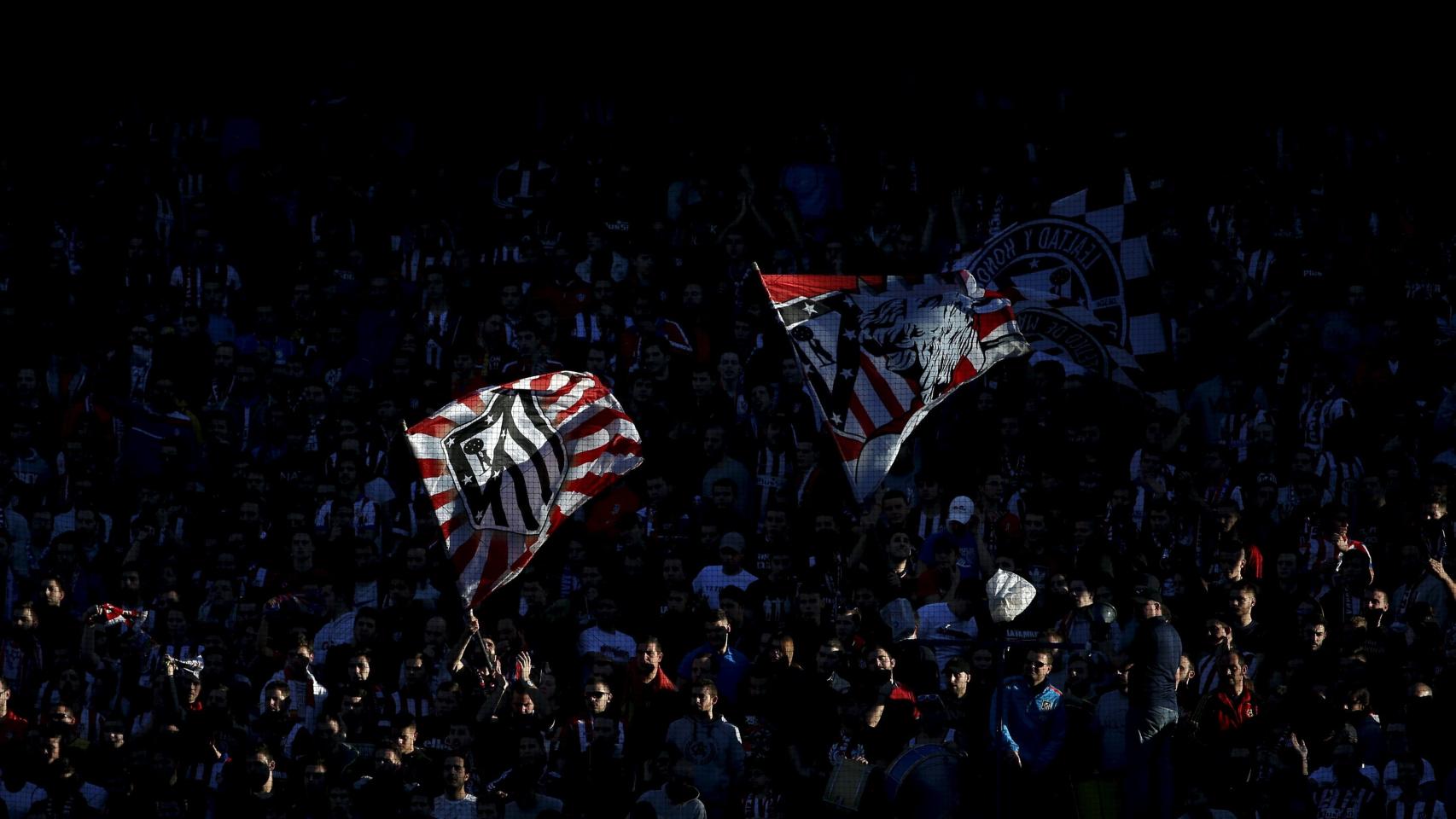 Estadio Vicente Calderón.