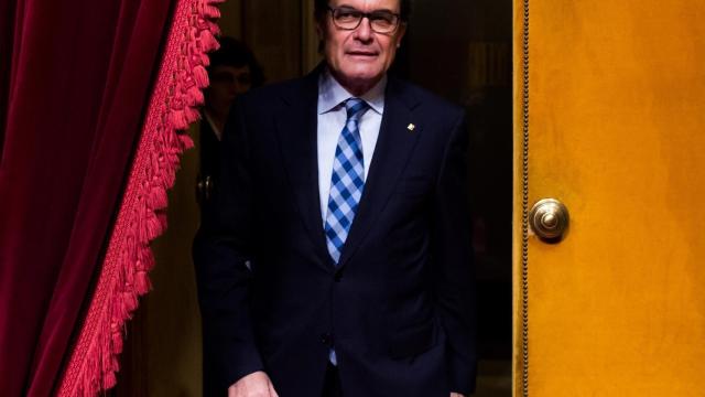 Artur Mas acude al Parlament el pasado 27 de septiembre.
