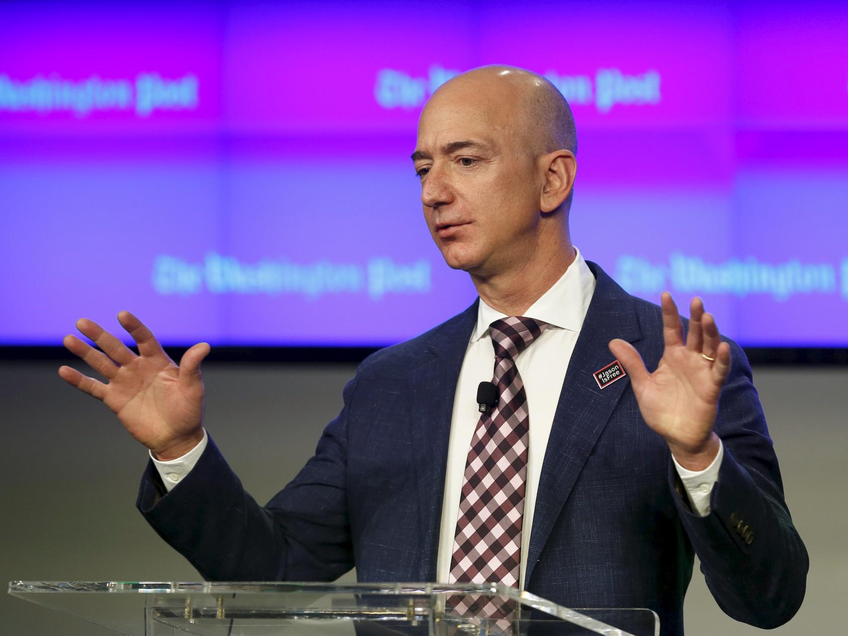Jeff Bezos, fundador de Amazon.