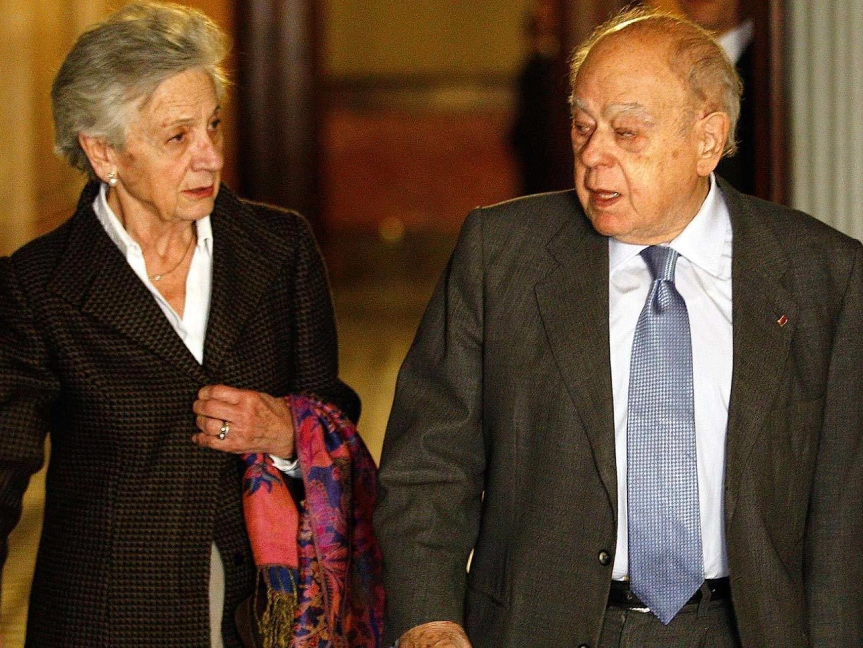 El matrimonio Pujol Ferrusola.