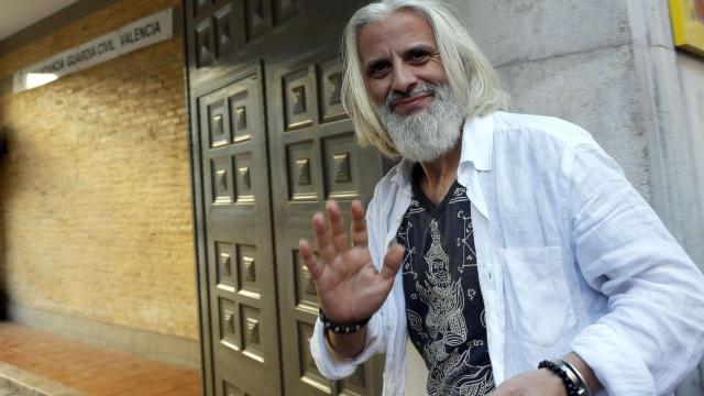 El exgerente de Imelsa Marcos Benavent, antes de declarar en la comandancia de la Guardia Civil.