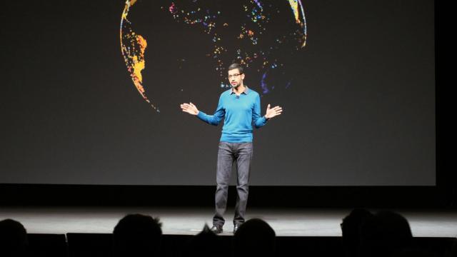 El CEO de Google, Sundar Pichai.