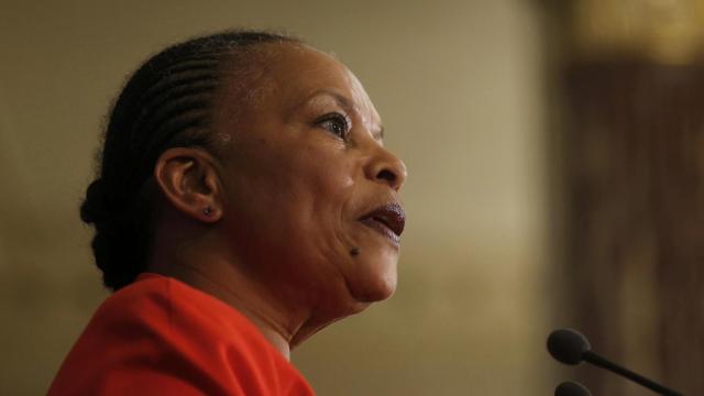 Christiane Taubira, exministra de Justicia de Francia.