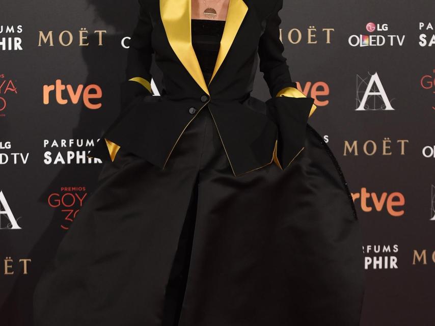 Victoria Abril la peor vestida de la noche