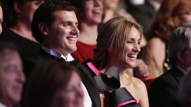 Albert Rivera con su novia Beatriz Tajuelo