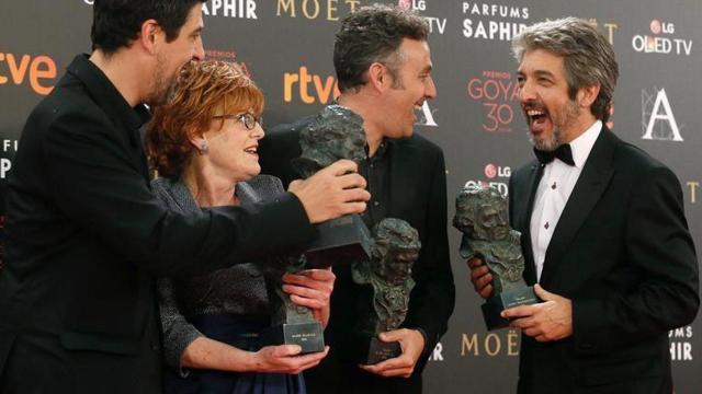 El equipo de Truman celebra la victoria