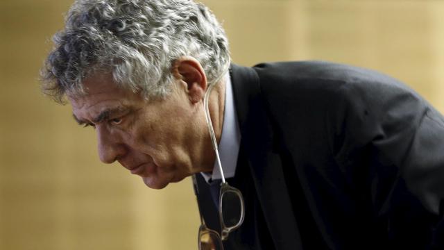 Ángel María Villar, presidente de la RFEF, durante un acto reciente.