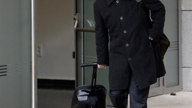 Pujol Jr sale de la Audiencia Nacional.