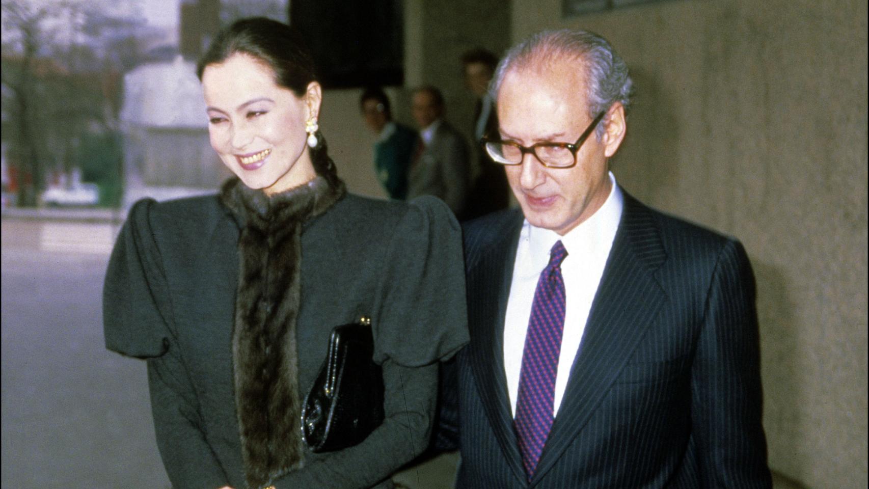 Preysler y Boyer se casaron el 2 de enero de 1988