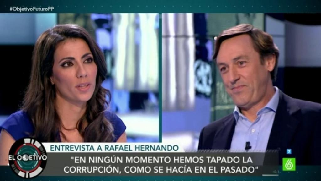 El enganche entre Ana Pastor y Rafael Hernando: ¿Puedo seguir preguntándole?