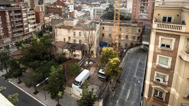Las obras ya han empezado a pesar de que los jardines están protegidos