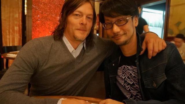 Norman Reedus reunido con Hideo Kojima.