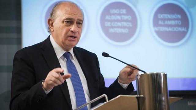 Jorge Fernández Díaz, en la presentación del Balance de la Lucha contra la Corrupción.