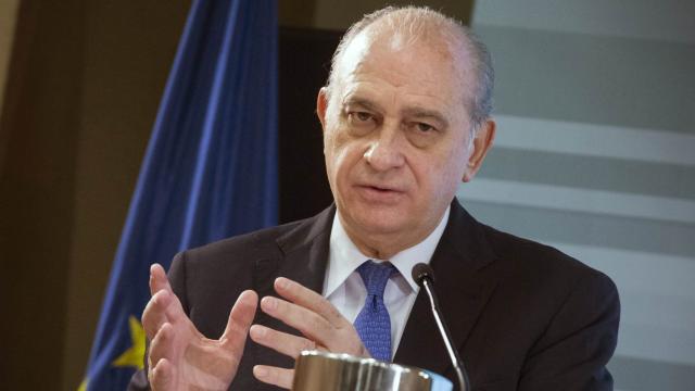 El ministro del Interior, Jorge Fernández Díaz, presenta el balance sobre corrupción.