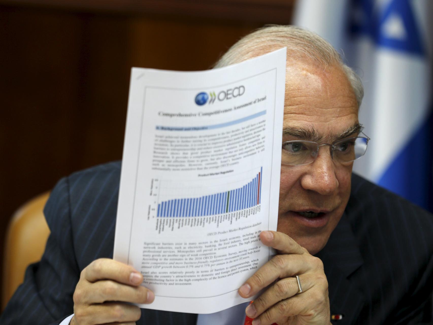 El secretario general de la OCDE, Ángel Gurría