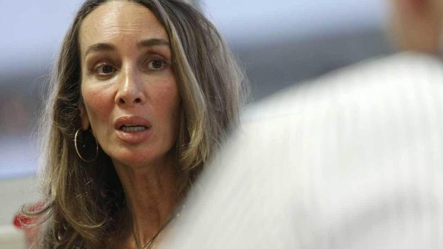 La doctora Elisa Pinto durante su visita a la redacción de EL ESPAÑOL el pasado mes de marzo