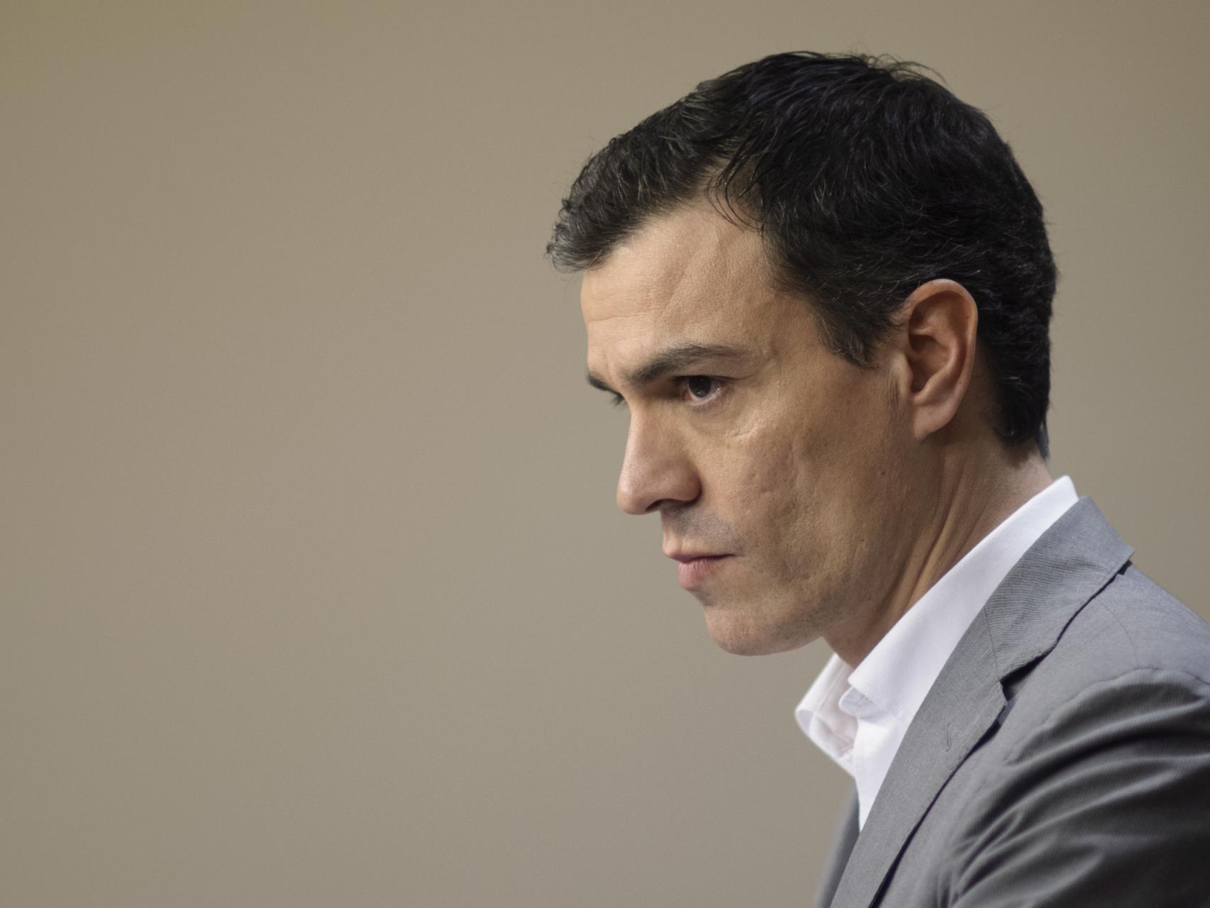 El secretario general del PSOE, Pedro Sánchez.