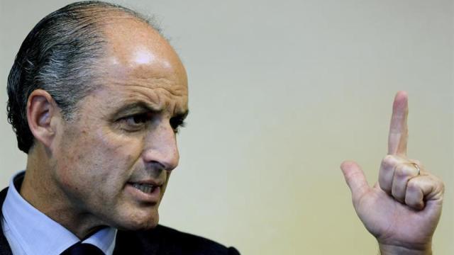 El ex presidente de la Generalitat Valenciana, Francisco Camps.