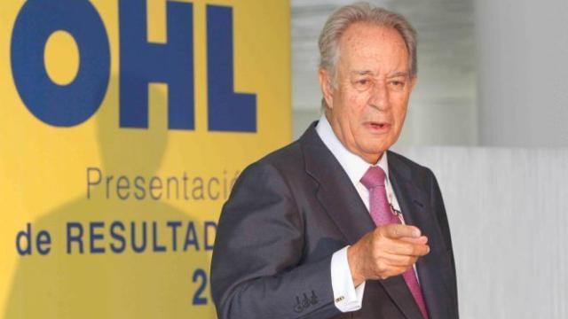 Villar Mir en una presentación de resultados de OHL