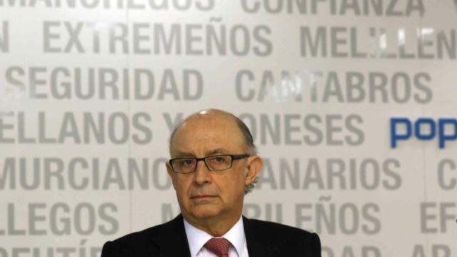 El ministro de Hacienda en funciones, Cristóbal Montoro