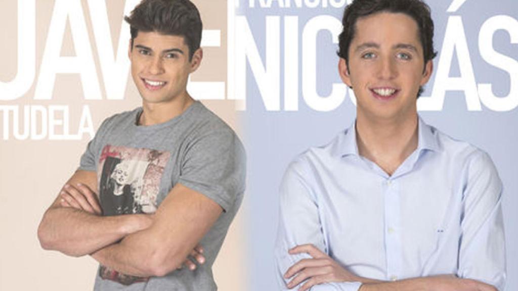 Javier Tudela y Fran Nicolás, finalistas de la repesca de 'GH VIP'