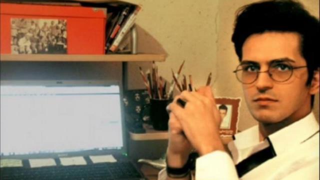 El poeta iraní Payam Feili, que ahora pide asilo político en Israel