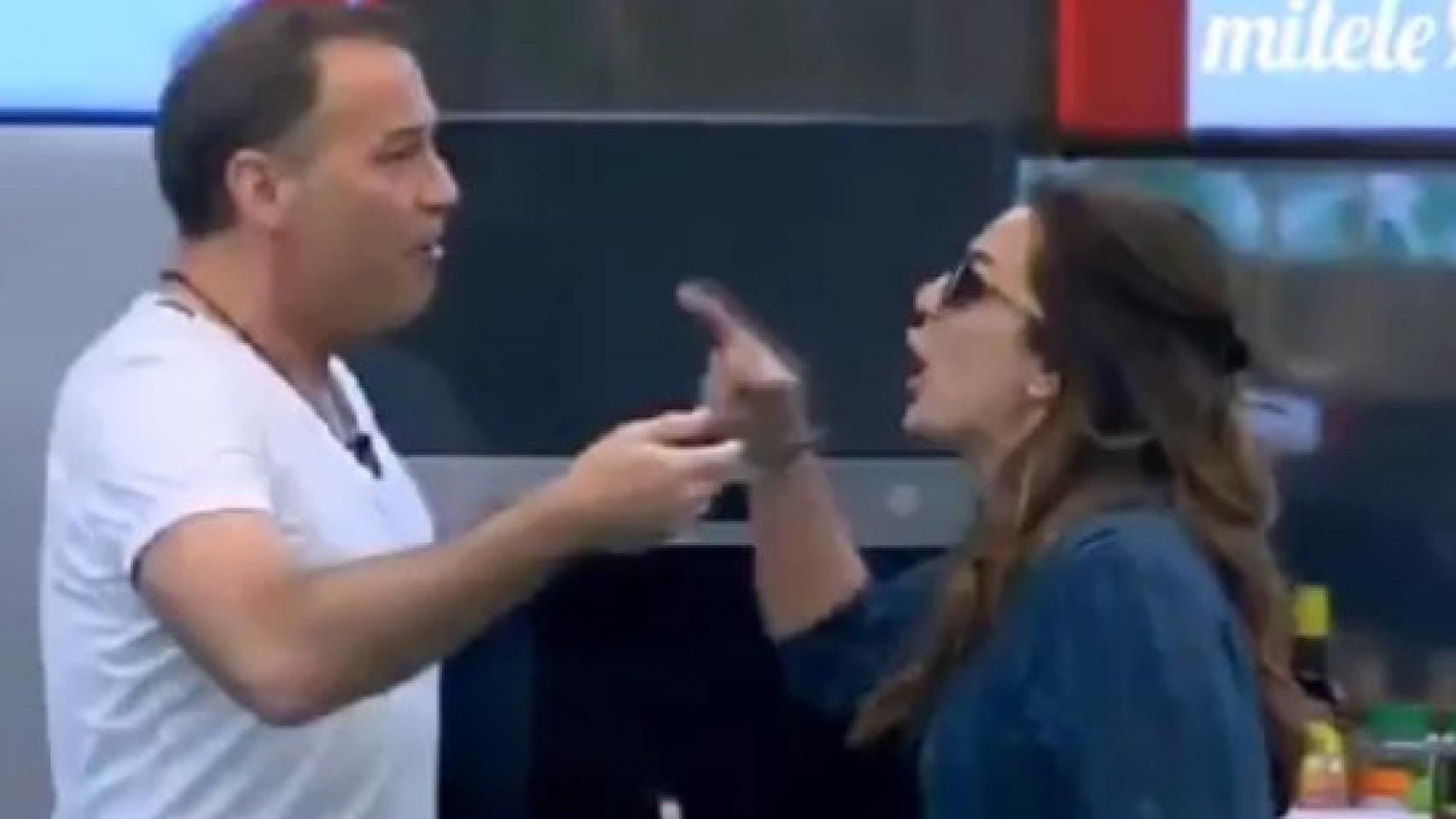 'GH VIP 4':Raquel Bollo y Carlos Lozano, a gritos: A mí me han matado a palizas