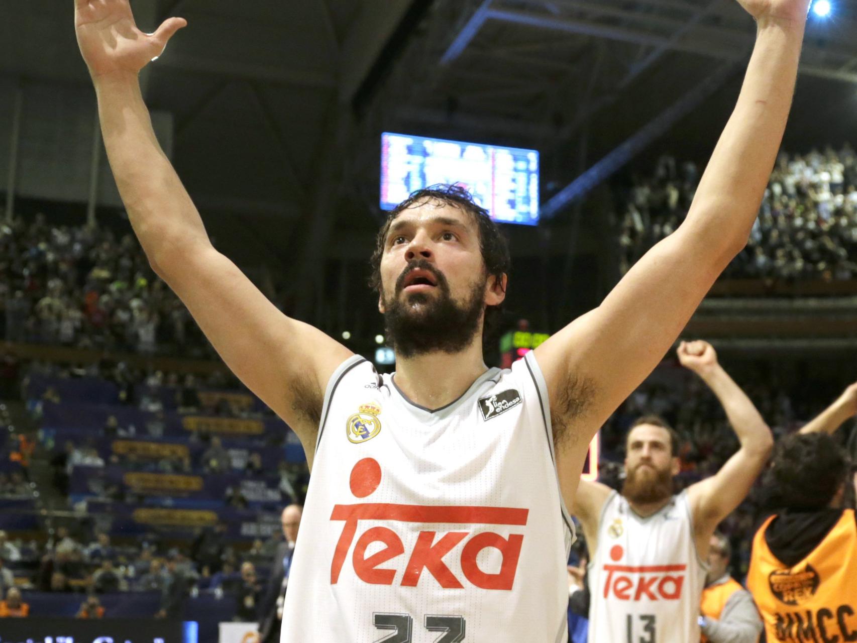 Llull celebra una victoria del Madrid.