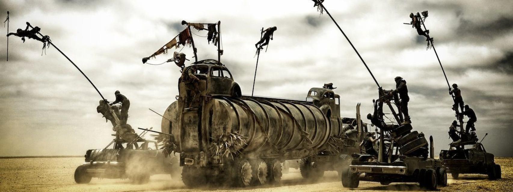 Persecución en Mad Max.