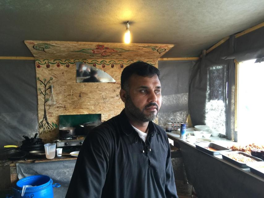 El chef del restaurante Hamid Karzai