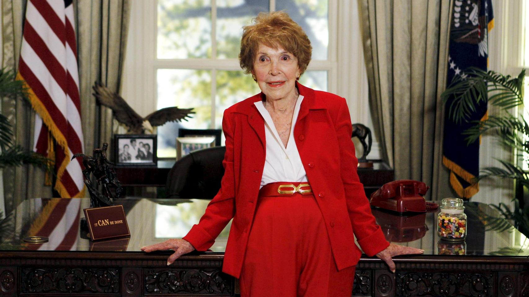 Nancy Reagan, en 2011