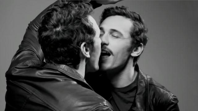 James Franco en la promoción de su libro