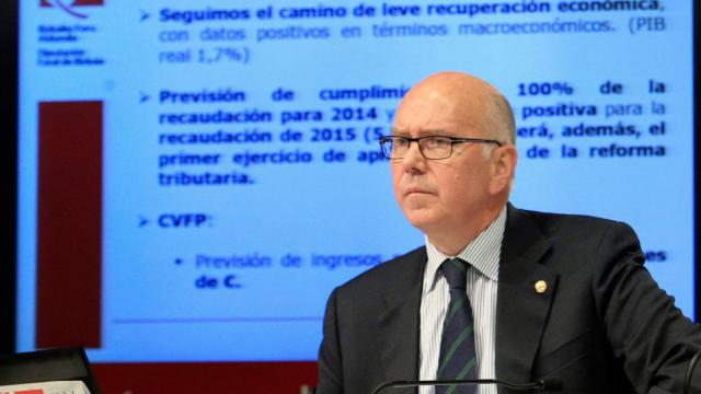 El diputado foral de Hacienda José María Iruarrizaga.