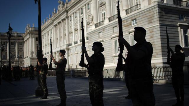 El Ejército español está compuesto por 133.000 efectivos.