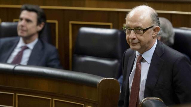 El ministro de Hacienda en funciones, Cristóbal Montoro