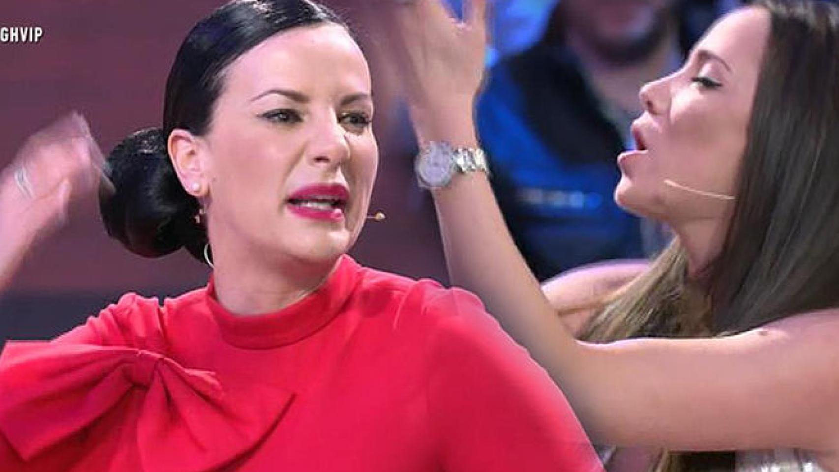 Laura Campos y Samira en 'GH VIP'. (Telecinco)