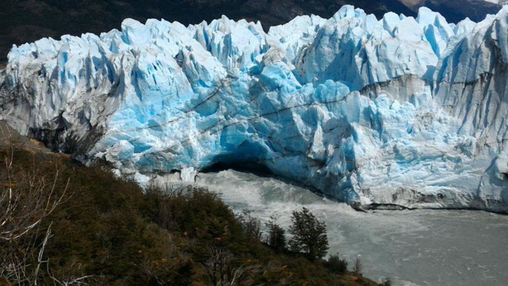 El glaciar Perito Moreno.