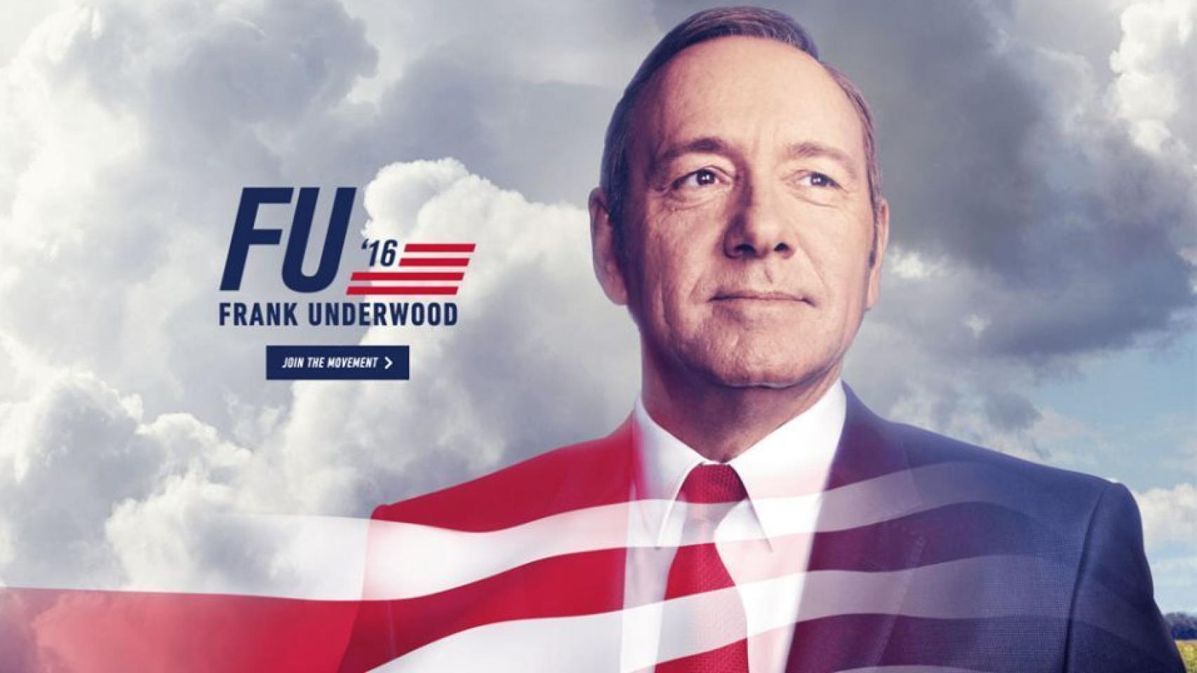 Imagen promocional de la cuarta temporada de House of Cards