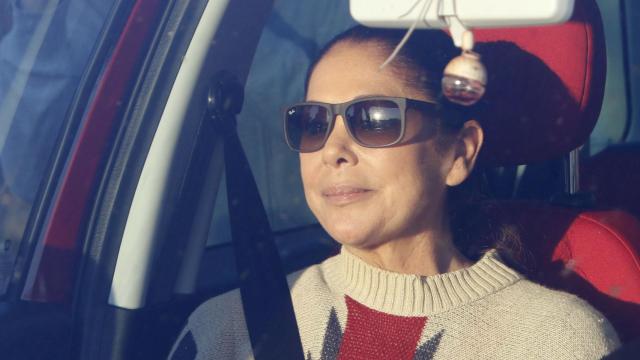 Pantoja es duda, en el bautizo de su nieta