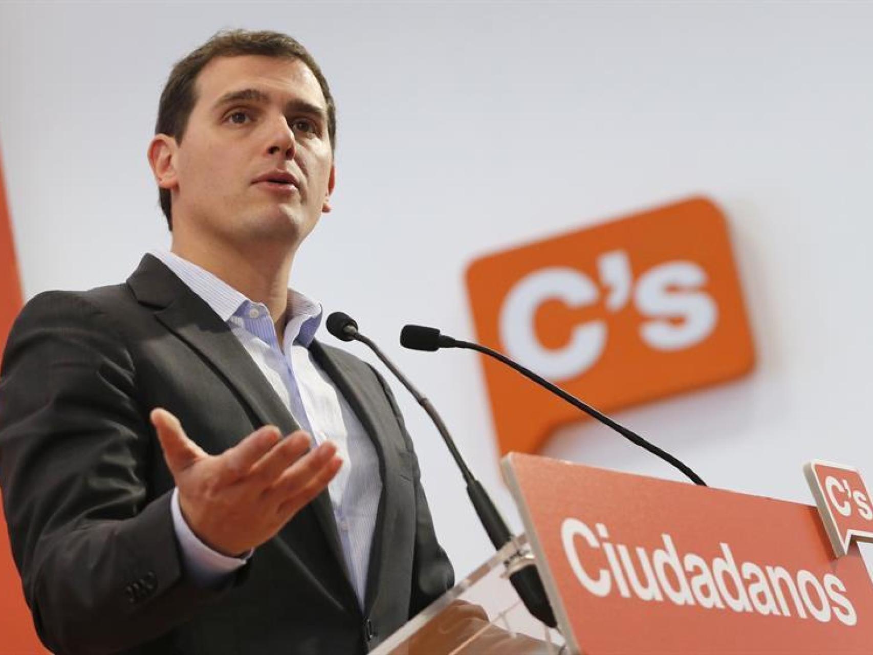 El presidente de Ciudadanos, Albert Rivera/Mariscal/EFE
