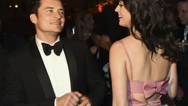 Katy Perry y Orlando Bloom fueron la pareja sorpresa en los Globos de Oro 2016