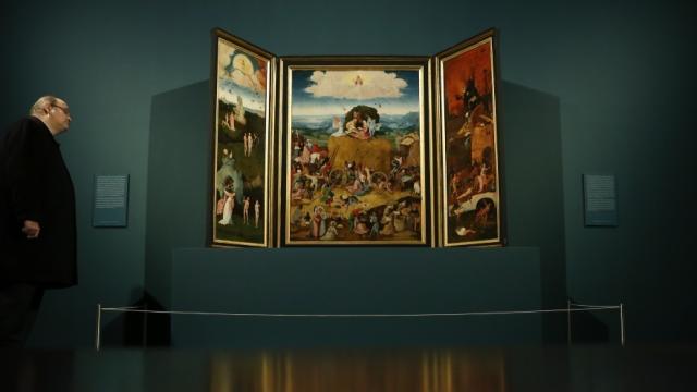 Visión de El carro del heno, de Patrimonio Nacional, en el Monasterio de El Escorial.