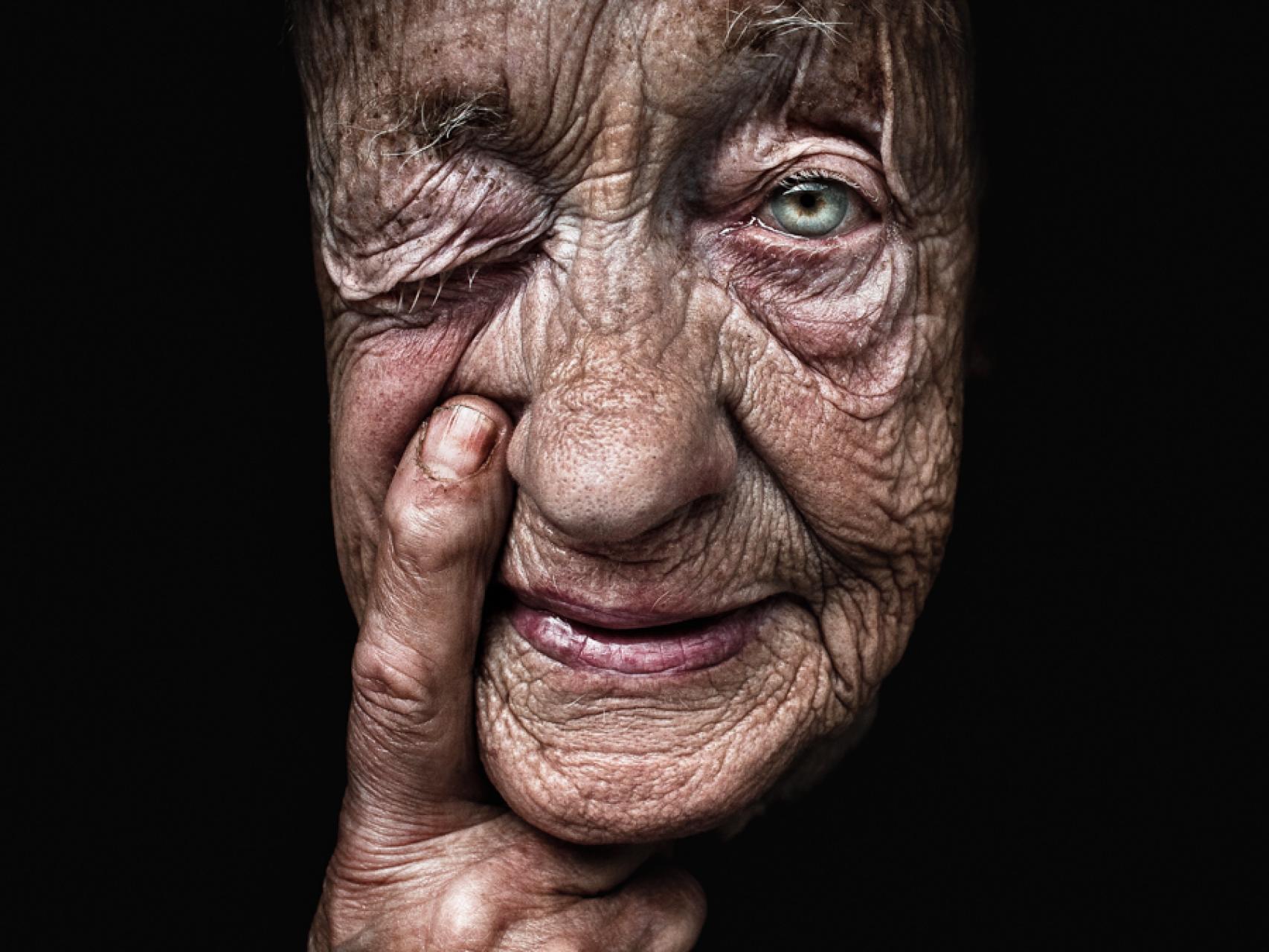 Una de las fotografías de Lee Jeffries.