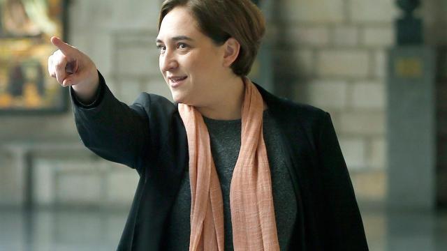 La alcaldesa de Barcelona, Ada Colau, en una imagen de archivo