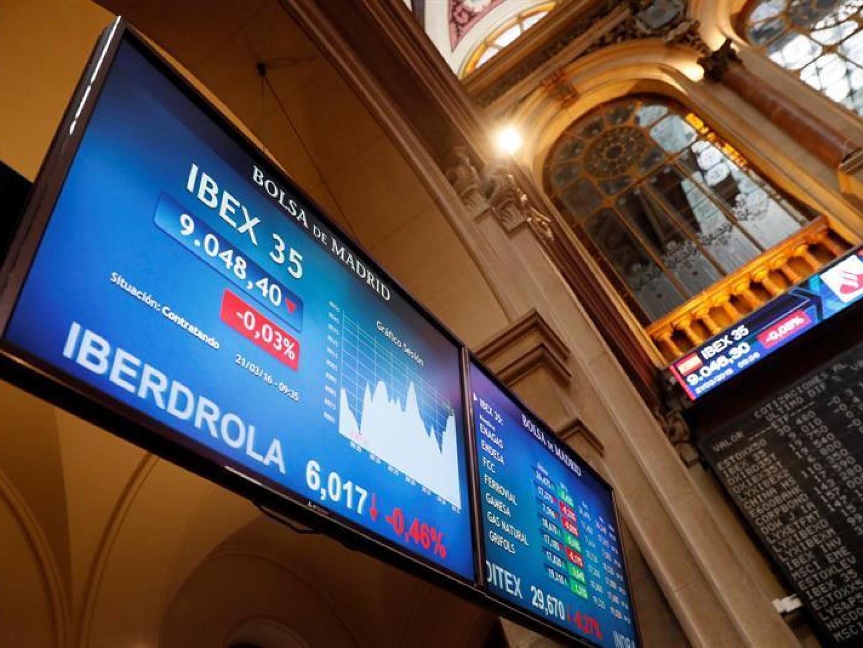 La Bolsa de Madrid en una imagen de archivo.