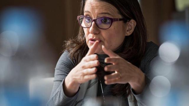 Mónica Oltra, la vicepresidenta del Gobierno valenciano.