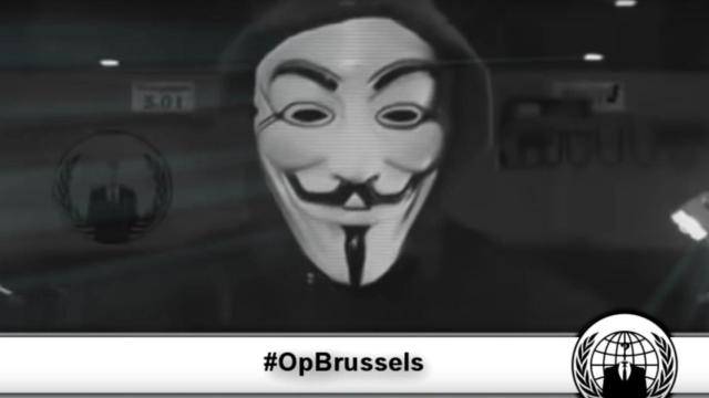 Captura del vídeo publicado por Anonymous.
