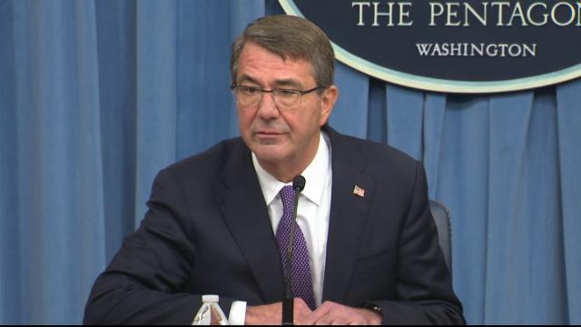 El secretario de Defensa de EEUU, Ash Carter.