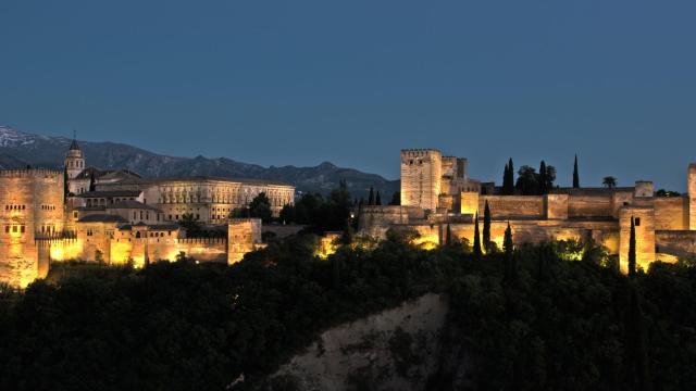 Vista de la Alhambra en Granada.