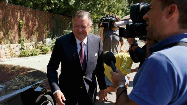 Alfredo Sáenz, ex consejero delegado del Banco Santander